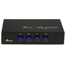 4-Port USB 2.0 Sharing Switch Switch Adapter Box for PC Scanner Printer