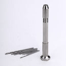Mini Micro Aluminum Hand Drill Twist Drill Bits Woodworking Rotary Tools