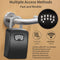 BOX02 Waterproof Smart Key Storage Box with Code Tuya APP Unlocking (Black)