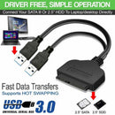 USB 3.0 to SATA 2.5? External Hard Disk Drive Adapter Reader For SSD HDD Cable