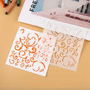 Stamp Geometric patterns Painting template Scrapbooking Layering Stencils