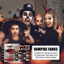 ABS Vampires Fangs Harmless Portable Scarecrow Fangs for Halloween Party Su