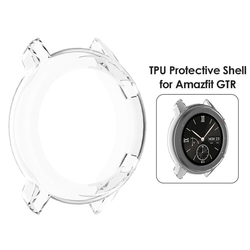 Soft TPU Case for Amazfit GTR 47mm Watch Shell Bumper Smartwatch Accessories