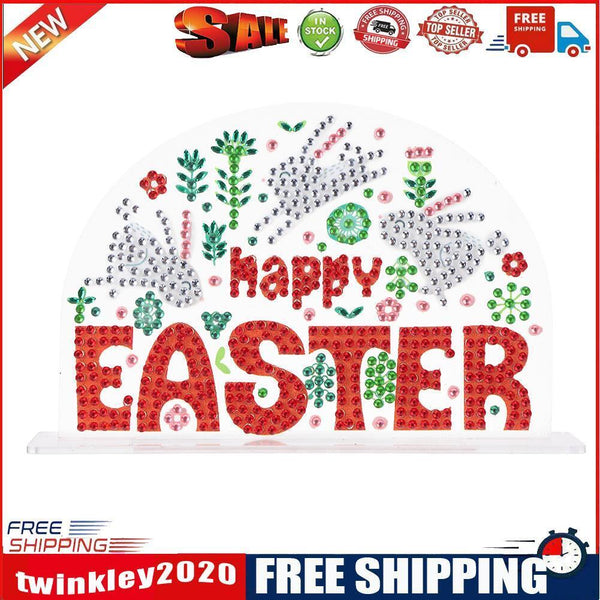 DIY Crystal Diamond Painting Rhinestone Easter Scene Ornaments Kit (CB008)