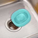Sink Drain Strainer Hair Catcher Floor Filter Water Stopper (Light Blue) Newly