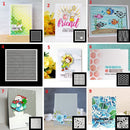 Cards Making Drawing Paper Layering Stencil Template Scrapbooking Embossing