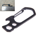 Mountaineering Buckle Tool Pry Key Chain Screwdriver Stainless Steel Bar