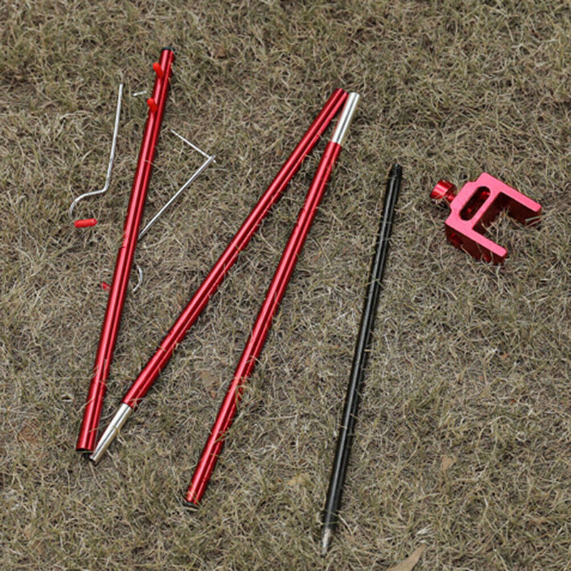 Camping Light Stand Extension Floor Pegs Thickened Desktop Light Pole Nail Newly