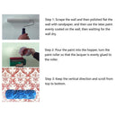 DIY Paint Roller Brush Handle Tool Home Office Room Wall Roll Painting Brush