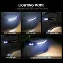 COB Work Headlight 3 Lighting Modes for Cycling Climbing Hiking Fishing Portable