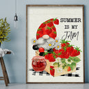 5D Diamond Painting DIY Hello Summer Gnome Kits Full Round Drill Rhinestone A