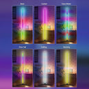 Aluminum Alloy Symphony RGB Floor Lamp Dimmable Color Changing LED Foot Lamp