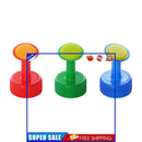 3 Pack Bottle Cap Sprinkler Nozzle, 28mm Caliber Bottle Mist Watering Head