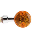 2pcs universal motorcycle front rear indicator lamp DC 12V indicators yellow lic