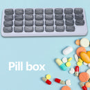 31 Grids Pill Box Monthly Tablet Holder Medicine Dispenser Storage Organize
