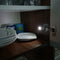 LED Inner Hinge Lamp Under Cabinet Kitchen Bedroom Bedside Light (White) Newly