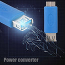 Type A USB3.0 Female to Type Micro-B USB3.0 Male Converter Adapter
