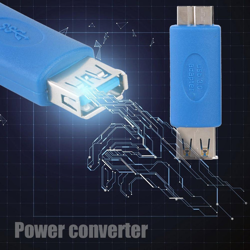 Type A USB3.0 Female to Type Micro-B USB3.0 Male Converter Adapter