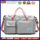 Retro Women Letters Fitness Sports Large Capacity Handbag Shoulder Messenger Bag
