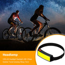 Portable Headlamp COB LED Headlight Flashlight USB Rechargeable Outdoor Hea