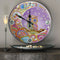 30 x 30cm Metal Tin Diamond Painting Clock DIY Owl Rhinestone Picture Wall Decor
