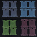 110pcs Wrap Plate Board Thread Coil Embroidery Craft Kit for Craft H