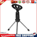 Mini Table Microphone Tripod Zinc Alloy Mic Stand Bracket Adjustable Holder