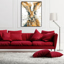 Painting By Numbers DIY Rabbit Hand Painted Canvas Oil Art Picture Ornaments Kit