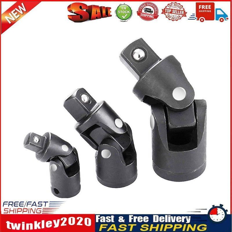 3pcs/Set Universal Joint Wrench Sockets Adapter Manual Car Repair Tools Newly