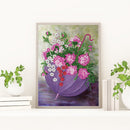 5D Diamond Painting Flower Umbrella Partial Special Shape Drill DIY Picture
