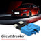 Boat Marine RV Circuit Breaker ATC Blade Fuse Manual Reset Resettable 15 Am