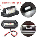 6 LED License Number Light Car Light Source License Number Plate Lamps for Car