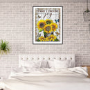 Diamond Painting Colorful Flowers Full Round Drill DIY Crafts Picture Home De