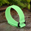 Nylon Fish Pole Belt Holder Tie Fastener Hook Loop Fishing Gadgets (Green)