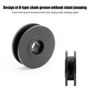 TOOPRE Bicycle Chain Keeper Bike Chain Cleaner Fix Holder (Quick Release) Newly
