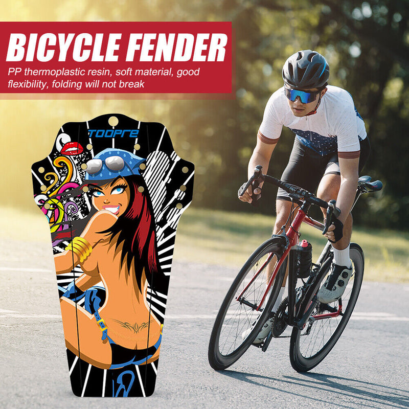 Mini MTB Bicycle Rear Fender Set Mountain Road Bike Replacement Mudguard Brac