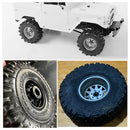 4x Beadlock Wheel Rim for RC Crawler SCX10 90046 AXI03007 Traxxas TRX4 RC4WD D90
