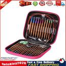 13pairs Detachable Colorful Carbonization Bamboo Sweater Needles Set DIY Newly