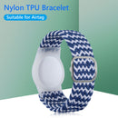 #A Nylon Braided Kids Wristband Strap Adjustable Buckle Kids Tracker Protector