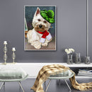 Full Round Diamond Painting 5D DIY Dog Animal Mosaic Picture Craft Home Decor