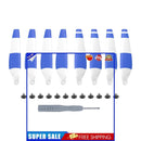 For DJI Mini 3 Pro Drone Wing Fans Blades Props 8x Propellers (White Blue)
