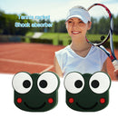 2pcs Cartoon Animal Silicone Racquet Tennis Racket Anti Shock Absorber (A)