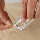 Tool transparent Jelly Silicone Nail Nail Art Stamper Scraper manicure plate