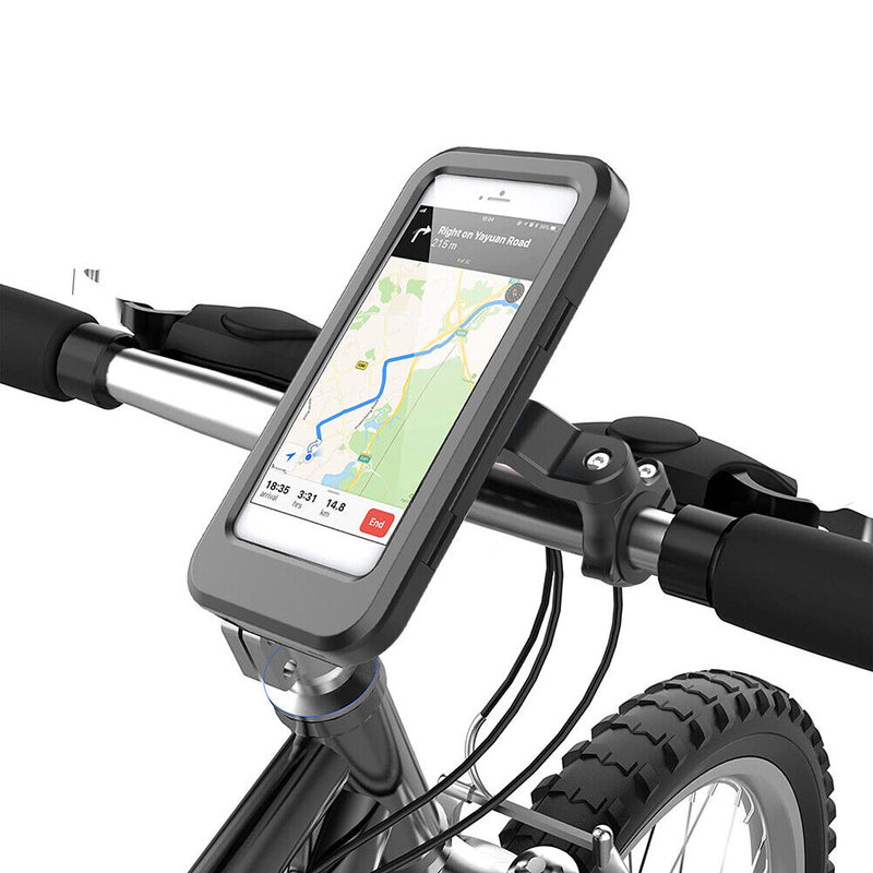Bicycle Handlebar Phone Stand Bracket Waterproof Cycling Phone Holder Rack Newly