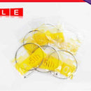 Set electric guitar strings 6 steel strings 1 Meter XL150