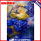 Abstract Grape Oil Paint By Numbers DIY Acrylic Painting Gift Wall Pictures Kit