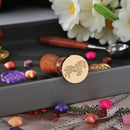 Wood Handle Paint Seal Retro DIY Envelope Wax Seal Stamp Post Decor (F364) Newly
