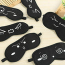 Cute Sleeping Eye Facepack Blindfold Sleep Travel Shade CoverLight Blinde B4W7