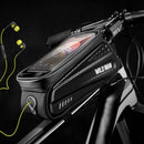 WILDMAN Waterproof Mountain Bike Frame Front Bag Bicycle Mobile Phone Holder Bag