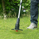 Electric Lawn Mower 2000mAh Li-ion Cordless Grass Trimmer Garden Pruning
